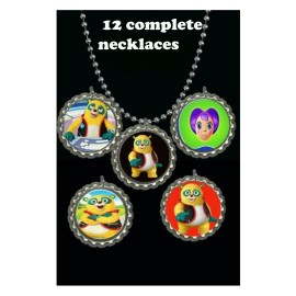 self Special Agent oso party lot 12 necklaces necklace Birthday favors party bag