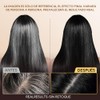 Black Hair Dye Shampoo 3 in 1, Shampoo para Canas