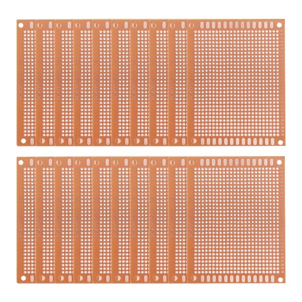 uxcell 7x9cm Single Sided Universal Paper Printed Circuit Board for