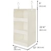 GRANNY SAYS 3-Shelf Hanging Closet Storage Organizer, Pack of 1
