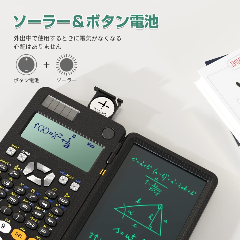 ROATEE Scientific Calculator, Electronic Memo Pad with Calculator, 417, Multi-functional