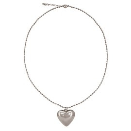 Zoomers Women's Stainless Steel Silver Necklace, Stainless Steel