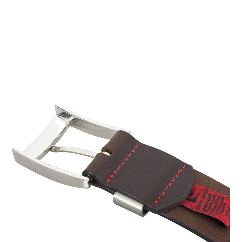 Pierre Cardin 70007 40 mm Wide Black or Brown Leather