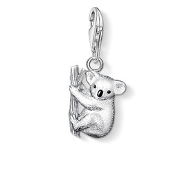 Thomas Sabo Women Charm Pendant Koala Charm Club 925 Sterling Silver 0643-007-12