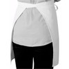 ARBINSON Long Server Apron with 2 Pockets, Extra Long Tie,
