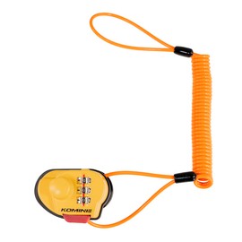 Komine LK-127 Reminder Dial Disc Lock Yellow Free