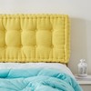 DormCo Rainha® - Ultra Thick Tufted College Headboard - Yellow
