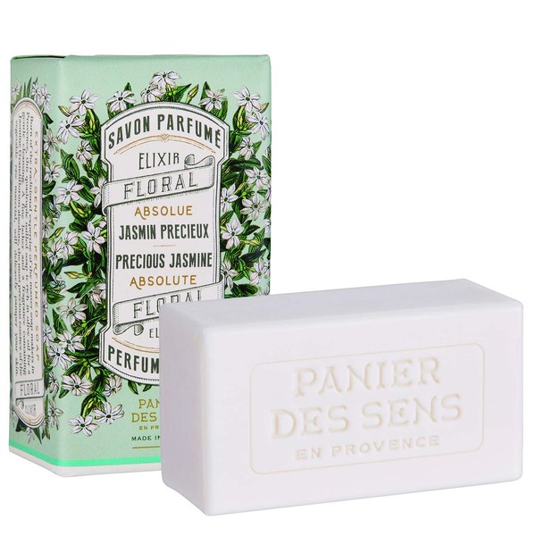 Panierdessens Absolute Jasmine Perfumed Soap, 5.3 oz (150 g) (French