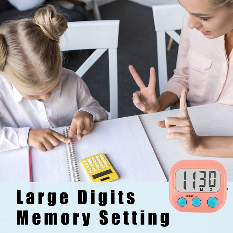 Classroom Timers for Teachers Kids Large Magnetic Digital Timer 4