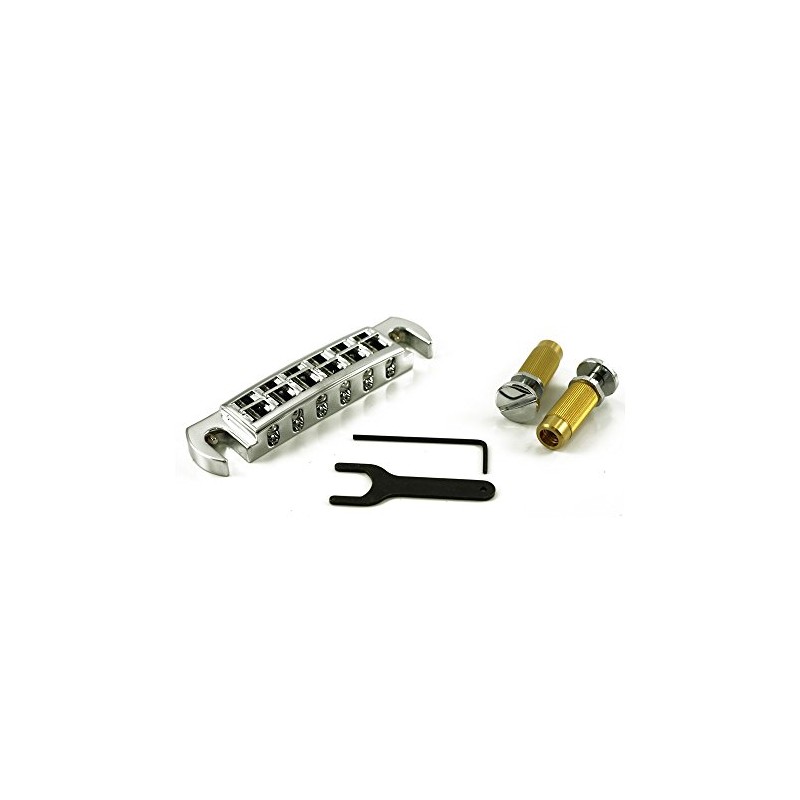 TonePros Tailpiece Wraparound W/MSPRS-C Chrome (For PRS SE)