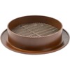 Vent Systems - Pack of 2-4'' Inch Brown Soffit Vent