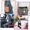 Three Crosses Badge Holder with Retractable Reel Clip,Sunlight Lanyards for