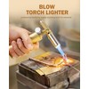 RAVS Copper Butane Torch Lighter, Refillable Kitchen Torch Cooking Torches,