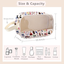 PLITI Theatre Makeup Bag Drama Actor Actress Gift I'm Not Yelling I'm Projecting Musical Lover Gift Drama Theater Gifts (Yelling Projecting MBU)