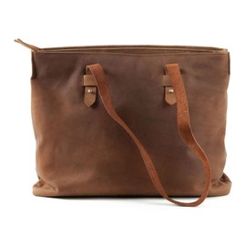 HAROLD'S Antique Leather Shoulder Bag 37 cm, natural