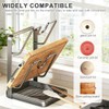 Pot Lid Holder, Pot Lid Organiser, Kitchen Shelf with Spoon