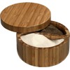 Simply Bamboo Two Compartment Salt, Pepper & Spice Box with
