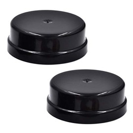 HD Switch 2 Pack 931-0484A 731-0484A 931-0484 731-0484 Wheel HubCap Dust Cover Cap fits MTD Cub Cadet Troy-Bilt Craftsman Huskee White