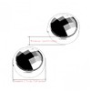 OoSsSoO Mens Shirt Button Covers Tuxedo Cufflinks Alternative Silver red