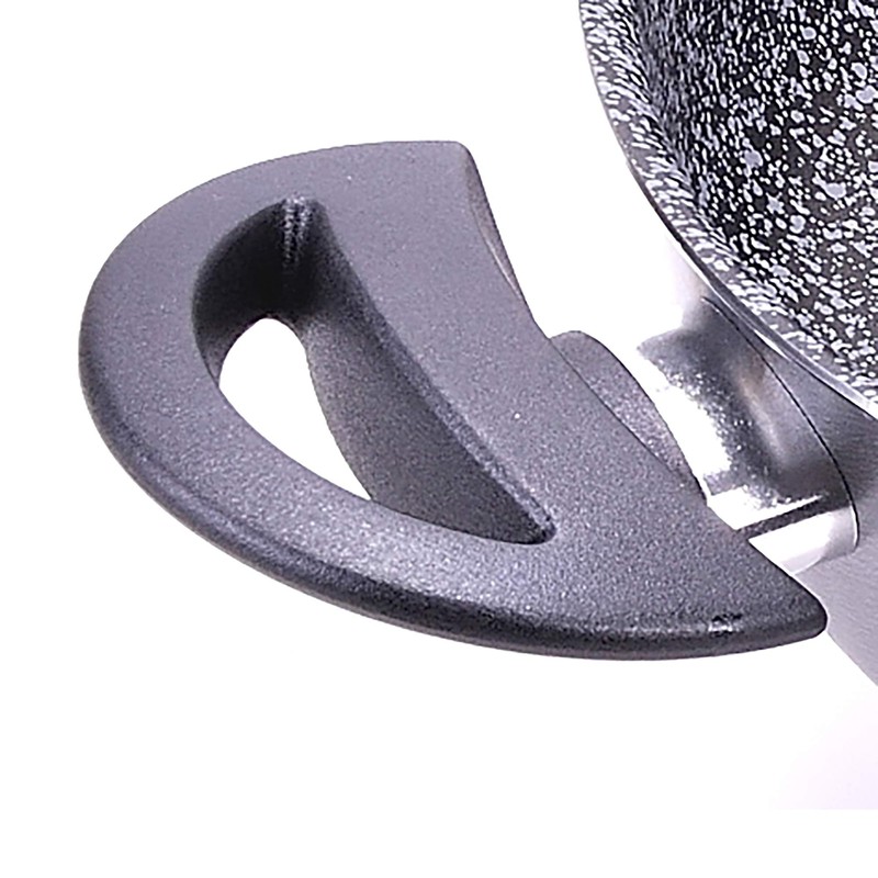 Alluflon Tradition Italy Casserole, Aluminium, black, 20 cm