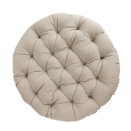 Mozaic Home Indoor Papasan Cushion, 48 in x 48 in x 4 in, Natural