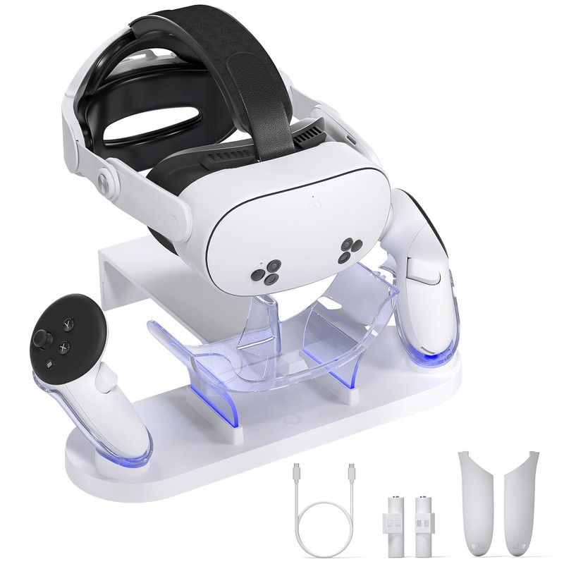Kuject Charging Dock for Quest 3 & Quest 3s, Fast
