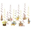 EchoDone Happy Easter Banner Bunny Banner Easter Garland for Indoor