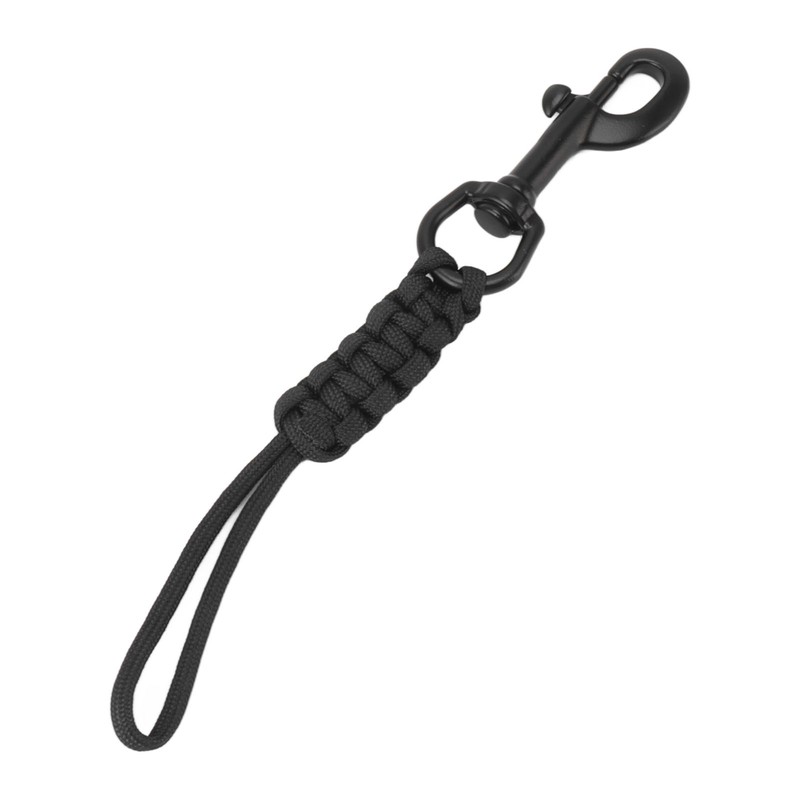 Hand Woven Diving Lanyard Anti Lost Strap Underwater Safety Rope