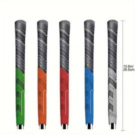 MCC Golf Club Grip Anti-Slip 60R Natural Rubber Set of 13 Golf Grips:_Red_Standard