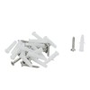 Coshar Heavy Duty Stainless Steel Shower Curtain Closet Curtain Rod