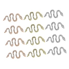 Ipetboom Diy Manicure Snake Nail Art Adornments Rhinestones Gems Nails Decorations