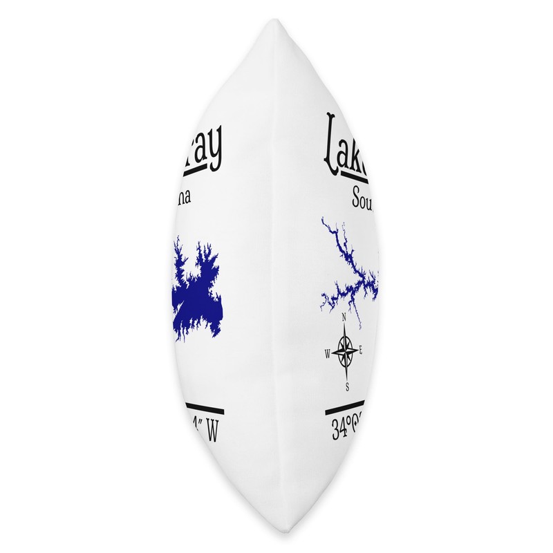 Lake Murray - South Carolina Throw Pillow