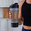 Veeg Fitness Shaker Bottle, Leak-Proof, Durable, BPA-Free Protein Shaker with