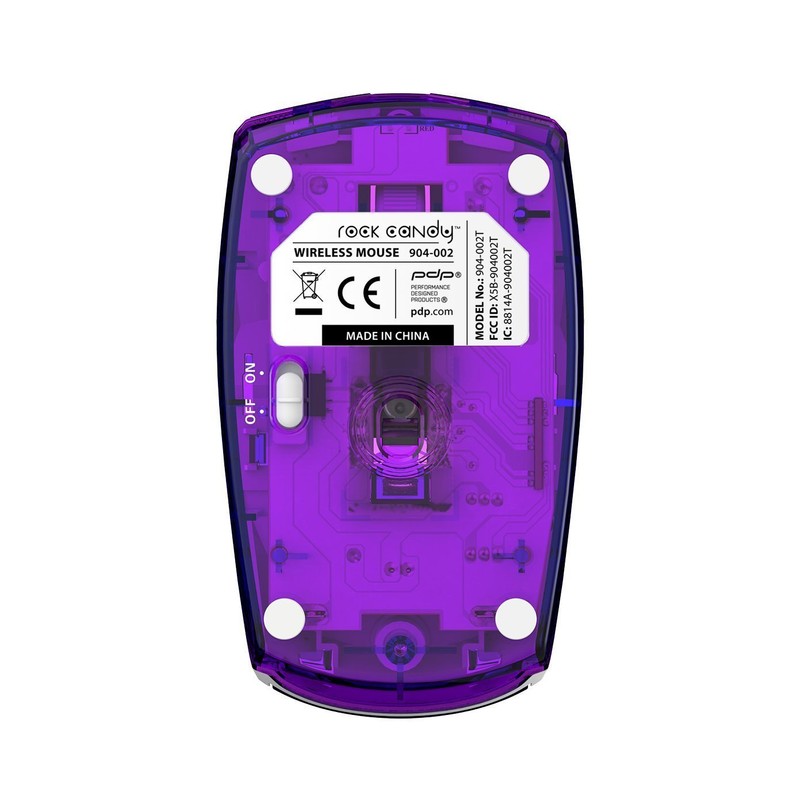 Performanced Designed Products Rock Candy Wireless Mouse-Cosmoberry (904-002-NA-PR)