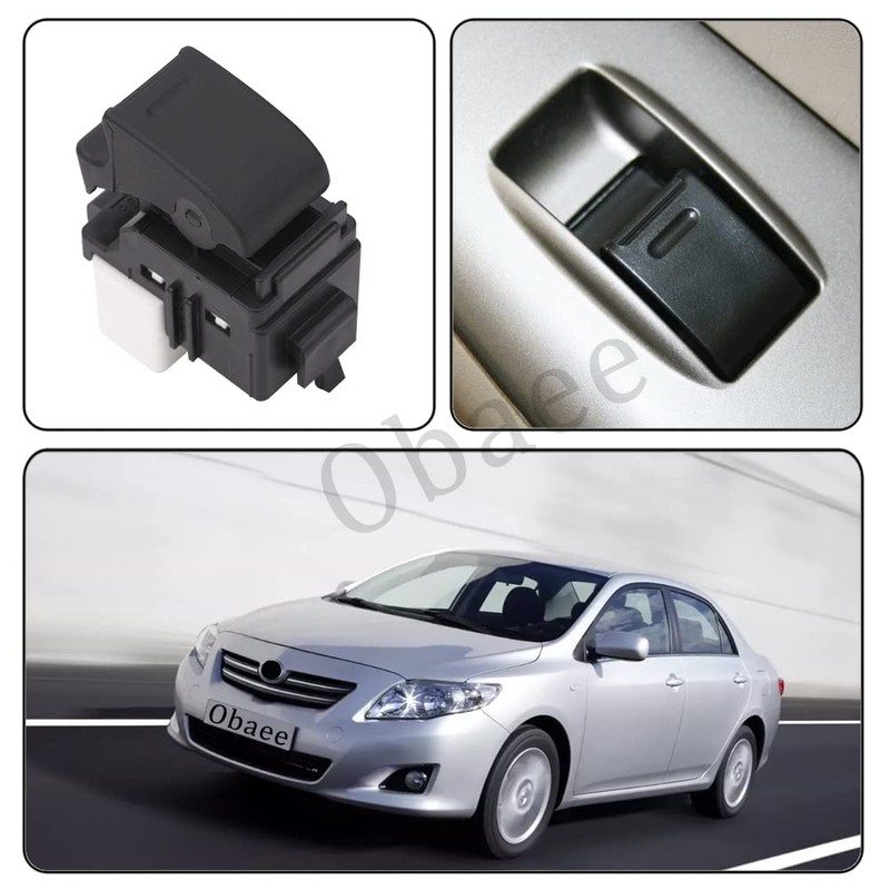 Obaee Power Window Switch Button Front Rear Passenger Side Compatible