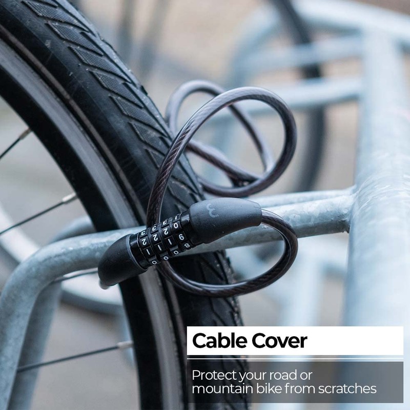 BBB Cycling, QuickCode Combination Cable Bike Lock With Code For