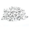 M8 tension rivet nuts, 100 pieces, flat, vertical and vertical