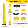 Godboy Gas Can Spout Replacement, Gas Can Nozzle, (5 Kit-Yellow)