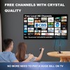 TV Antenna Indoor, Antenna for Smart TV, Support 4K 1080p