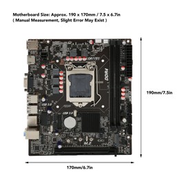 H110B4 H110 Computer Motherboard LGA1151 pin Channel DDR4 Memory M.2 Interface Desktop Server Motherboard Support 1151 pin i5 6500 i7 6700 CPU