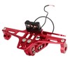 Motorcycle License Plate Mount Adjustable License Plate Holder with Taillight