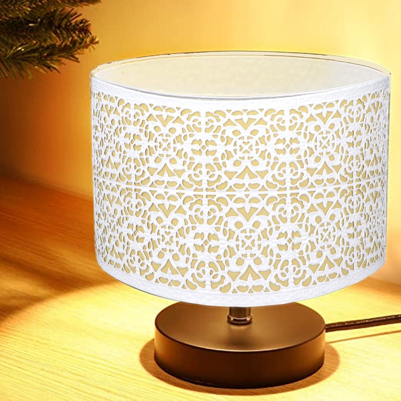 Metal Lampshade Hollow Out Table Light Shade for E27 E14