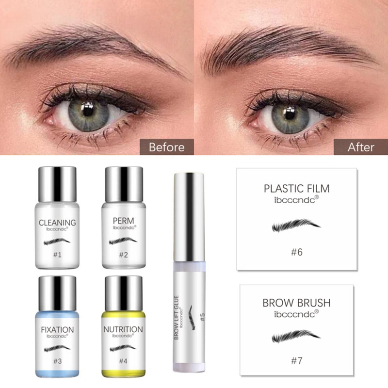 Eyebrow Lamination Kit, Eyebrow Lift Kit, DIY 3D Perm For