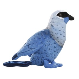 Carl Dick Rag-crow, kokako bird 5.5 inches, 18cm, Plush Toy, Soft Toy 2923
