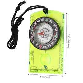 Orienteering Compass, Handheld Navigation Backpacking Compass Portable Map Reading Compass for Hiking, Backpacking, and Survival Navigation