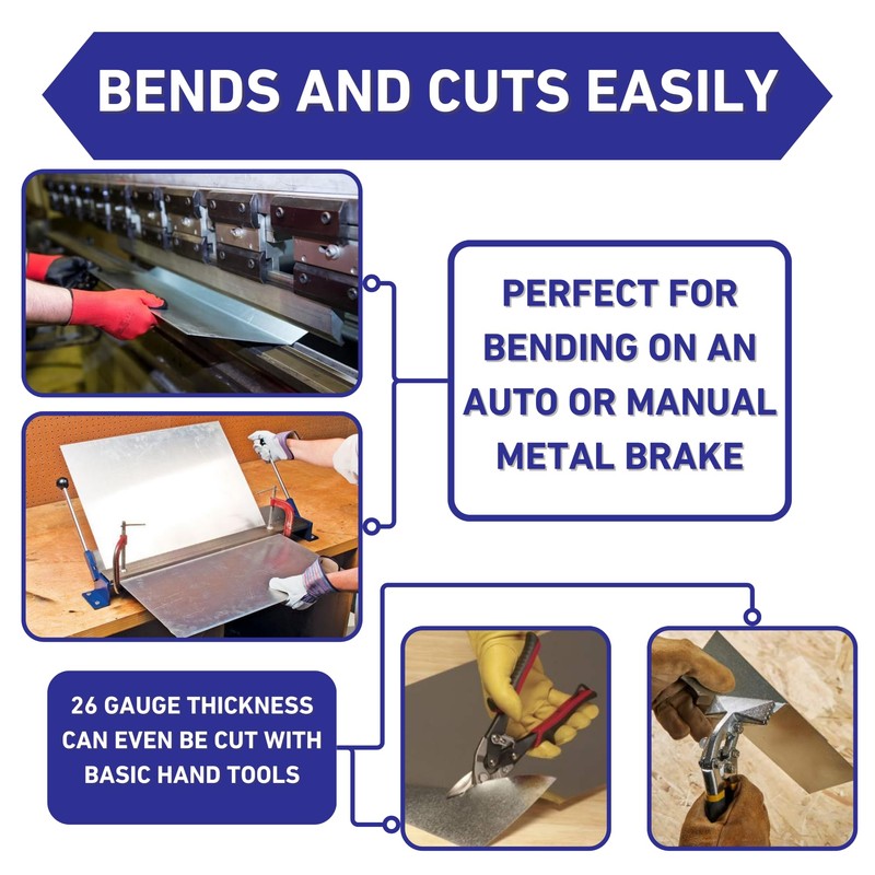 EAGLE 1: 26 Gauge General Use or Roofing Flashing Rolls