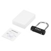 Ankilo 4 Digit Combination Padlock, Padlocks with Code Outdoor Waterproof