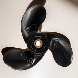 HoaFourge 58110-97JA0-019 Aluminum Alloy Propeller for Suzuki 2.5hp DF2.5 Outboard Motors A520 7 3/8x5 3/8