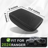 Muslogy Center Console Armrest Cover Compatible with Ford Ranger 2024