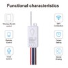 Wireless Light Switch and Receiver Kit Alexa,Greencycle Wireless Switch for